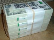 Деньги - лучший подарок! купюра 2 доллара США (2003 год выпуска)